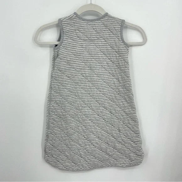 Moon and Back by Hanna Anderson Sleep Sack gray striped Sz M - Picture 3 of 7